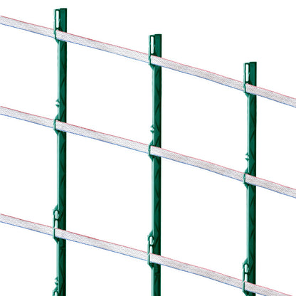 1640Ft 500M Electric Fence Tape Fencing Poly Tape Horse Cattle Livestock