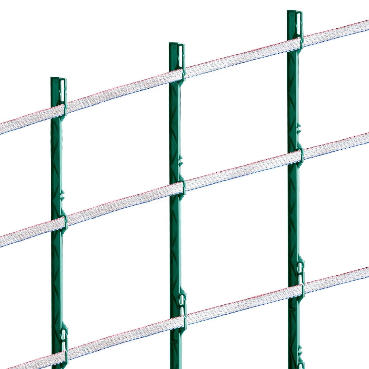 1640Ft 500M Electric Fence Tape Fencing Poly Tape Horse Cattle Livestock