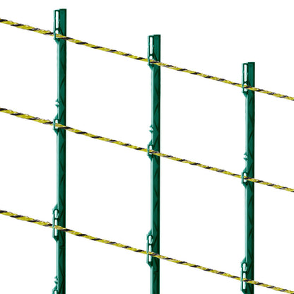 1640Ft 500M Elektriskt stängsel Trådstängsel Polywire Häst Nötkreatur Boskap