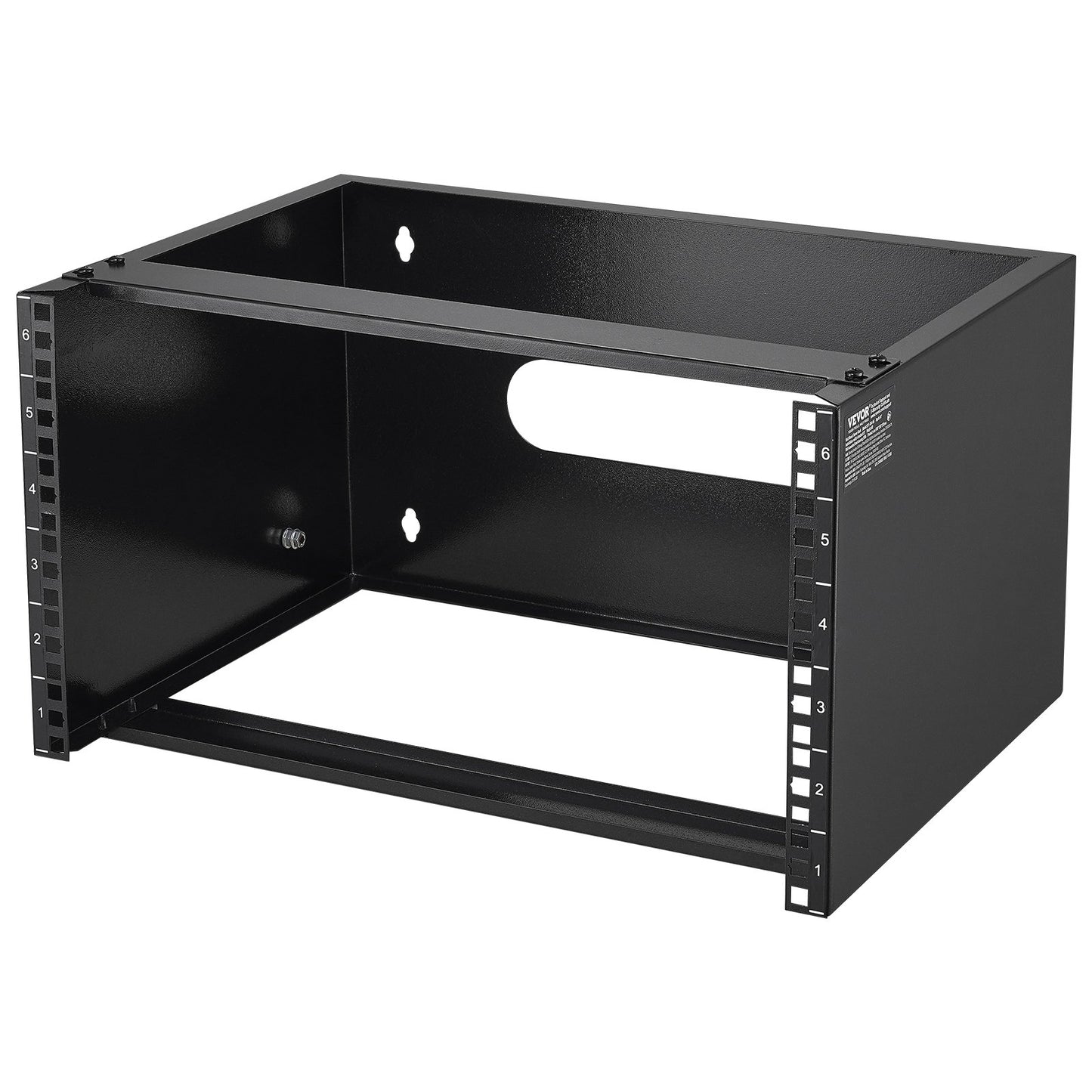 6U-Netzwerk-Rack zur Wandmontage, 14 Zoll/355,6 mm tiefes Server-Rack, 50 lbs/22,68 kg