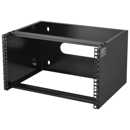 6U-Netzwerk-Rack zur Wandmontage, 14 Zoll/355,6 mm tiefes Server-Rack, 50 lbs/22,68 kg