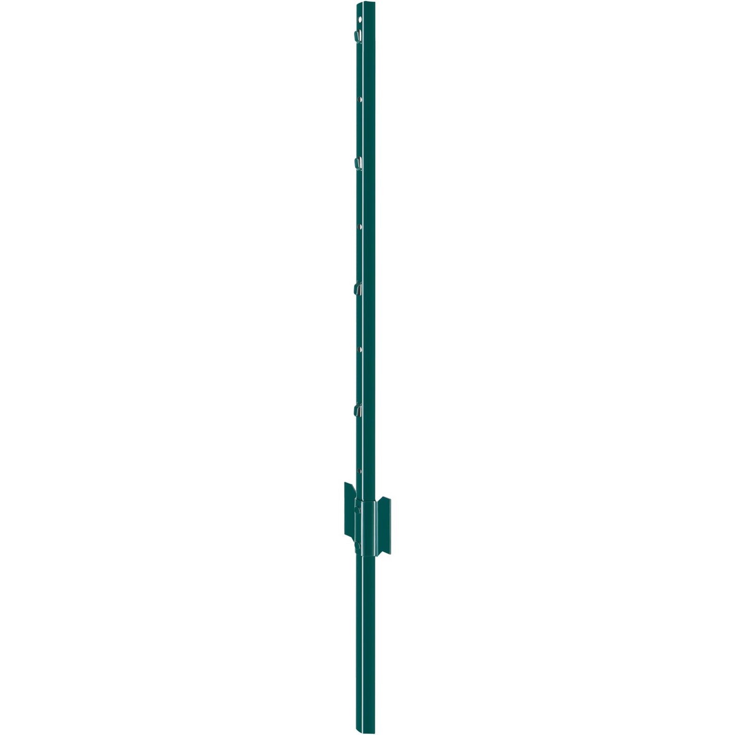 3 Foot Fence Post 10-Pack T-Post Heavy Duty Metal Fence Posts Green
