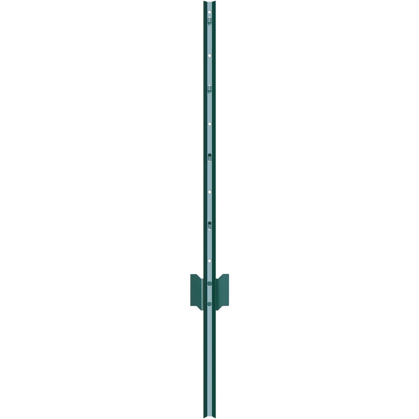 3 Foot Fence Post 10-Pack T-Post Heavy Duty Metal Fence Posts Green
