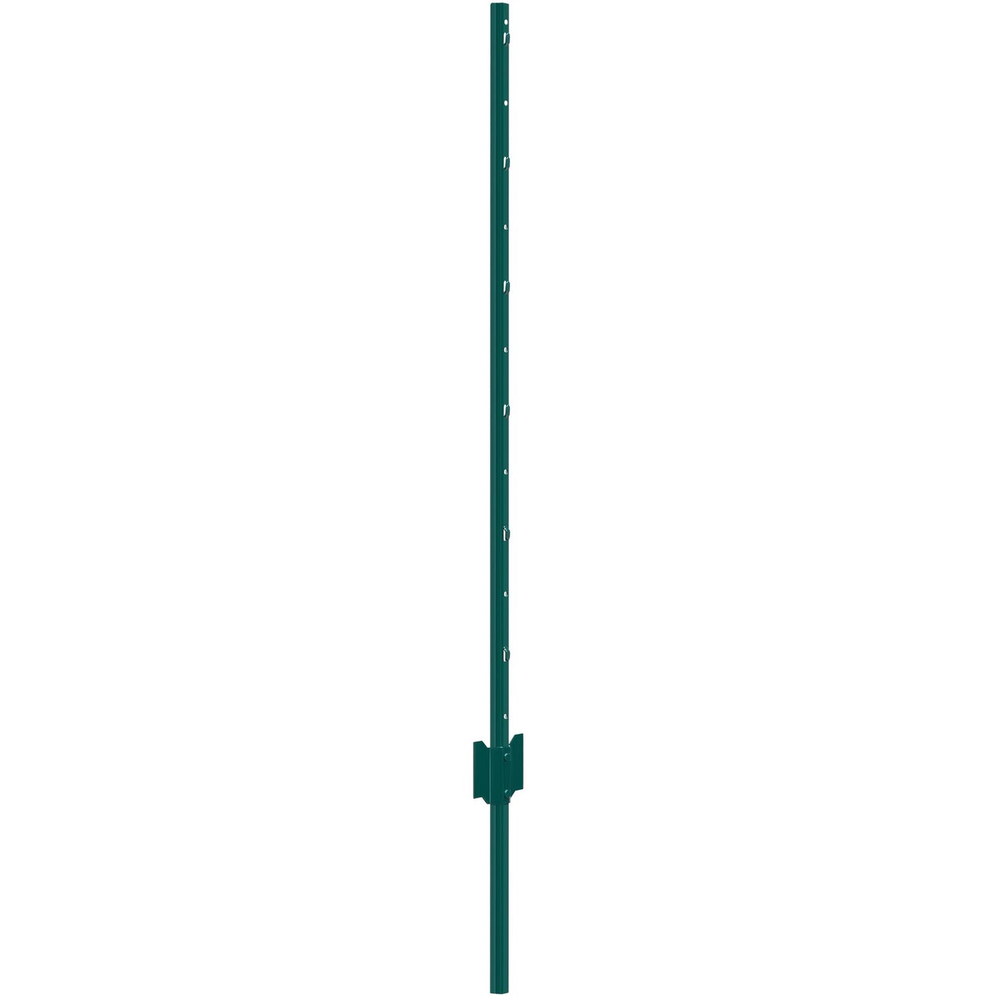 4 fot staketstolpe 10-pack T-stolpe Heavy Duty metall staketstolpar grön