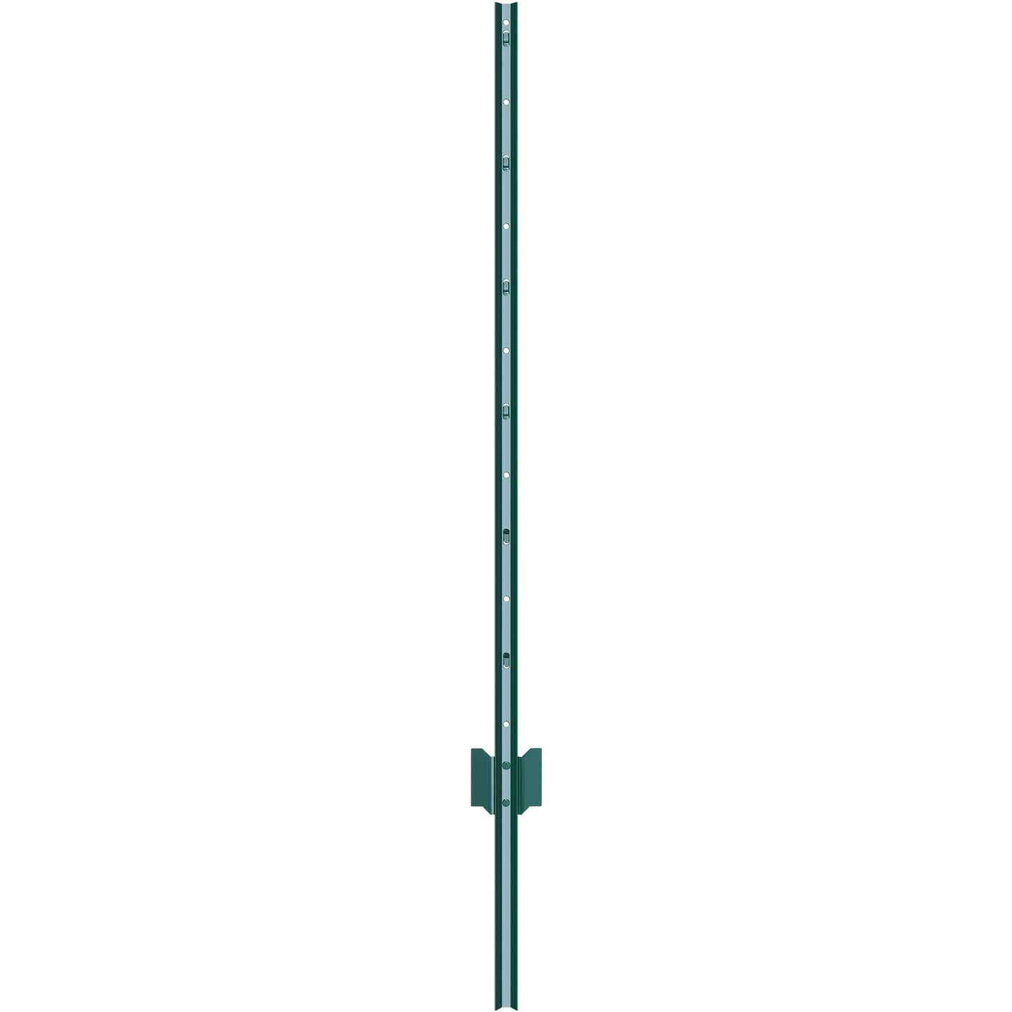 4 fot staketstolpe 10-pack T-stolpe Heavy Duty metall staketstolpar grön