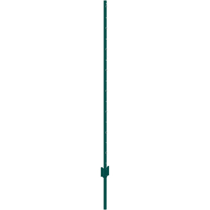 5 fot staketstolpe 10-pack T-stolpe Heavy Duty metall staketstolpar grön