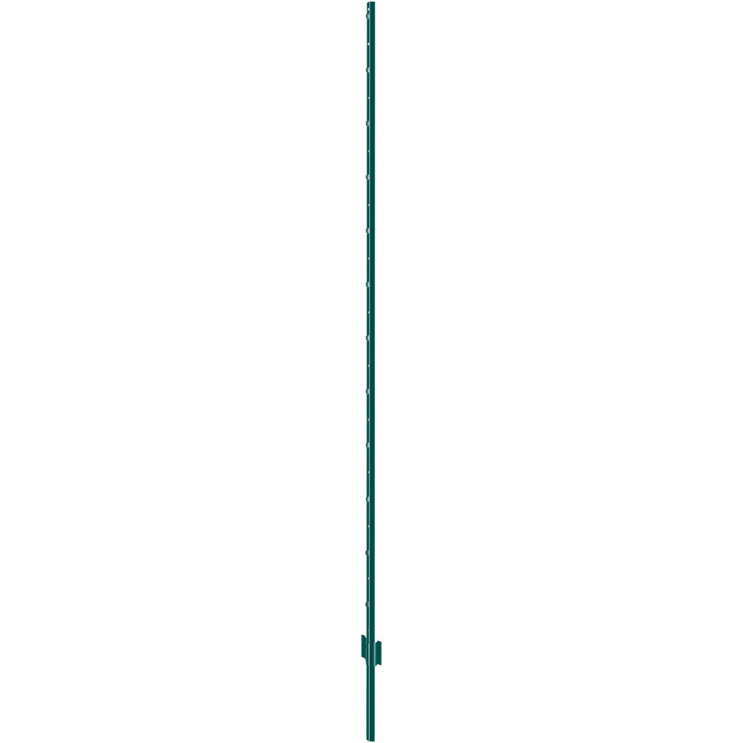 7 fot staketstolpe 10-pack T-stolpe Heavy Duty metall staketstolpar grön