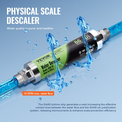 Whole House Salt Free Descaling Agent Physical Scale Descaling System SAAS Alloy