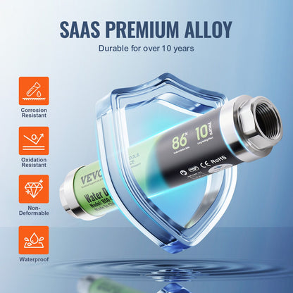 Whole House Salt Free Descaling Agent Physical Scale Descaling System SAAS Alloy