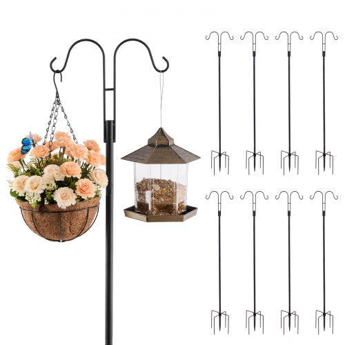Dubbel Shepherds Krok 8-pack 1560 mm Robust Fågelmatarstång |  EU