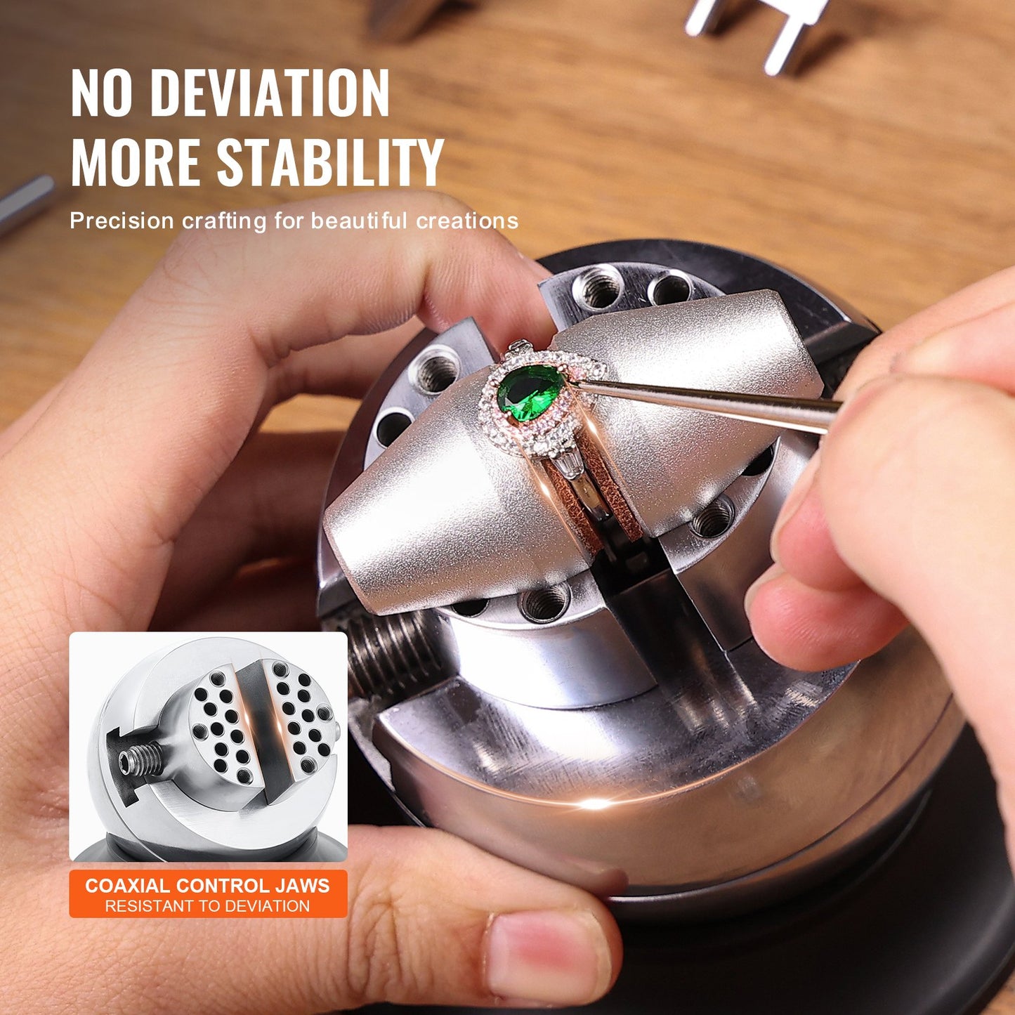 3 Inch Engraving Block Block Screwdriver with 30pcs Accessories Inlaid Diamonds Full Set Ball Screwdriver Bit Engraving Tools for Jewelry Handicraft