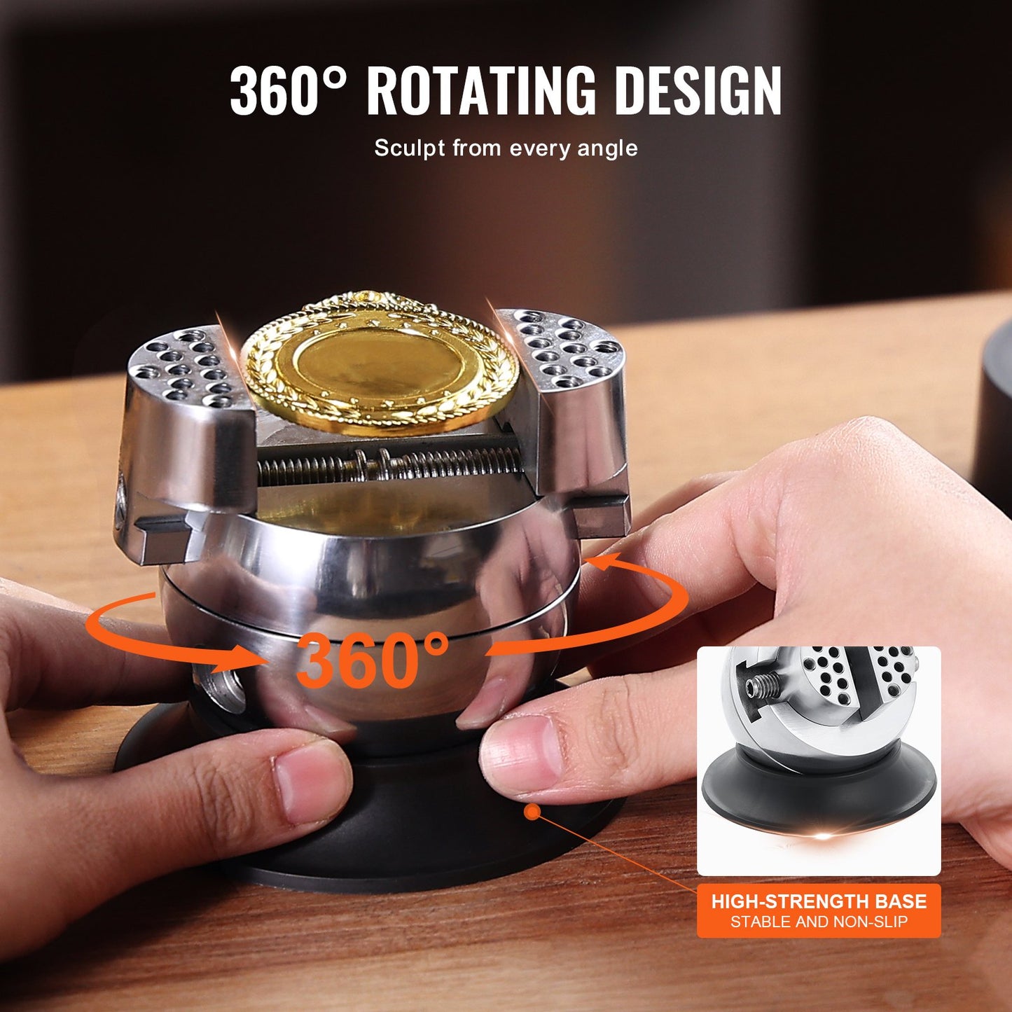 3 Inch Engraving Block Block Screwdriver with 30pcs Accessories Inlaid Diamonds Full Set Ball Screwdriver Bit Engraving Tools for Jewelry Handicraft