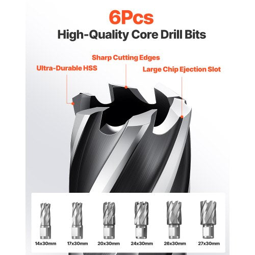 lågprofil magnetisk borrpress Magborrpress 1300 W 35 mm borrdiameter |  EU