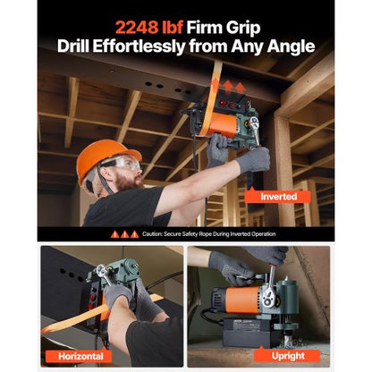 lågprofil magnetisk borrpress Magborrpress 1300 W 35 mm borrdiameter |  EU