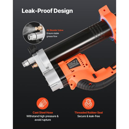 Sladdlös fettspruta 8000 PSI 20V elektrisk fettspruta (endast verktyg) |  EU