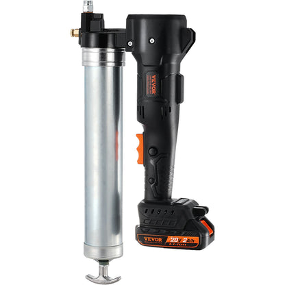Sladdlös fettpistol elektrisk 20 volt 2,0 Ah batterisats 10000PSI med fodral