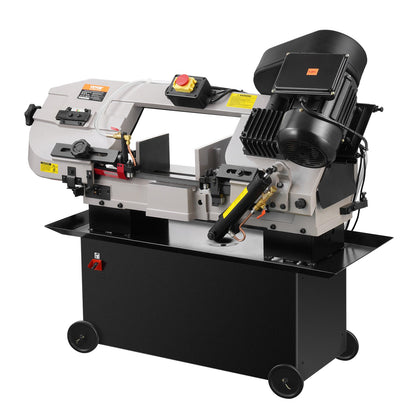 Metal Horizontal Band Saw 7 x 12 Inch 1.1KW Variable Speed Band Saw 220V