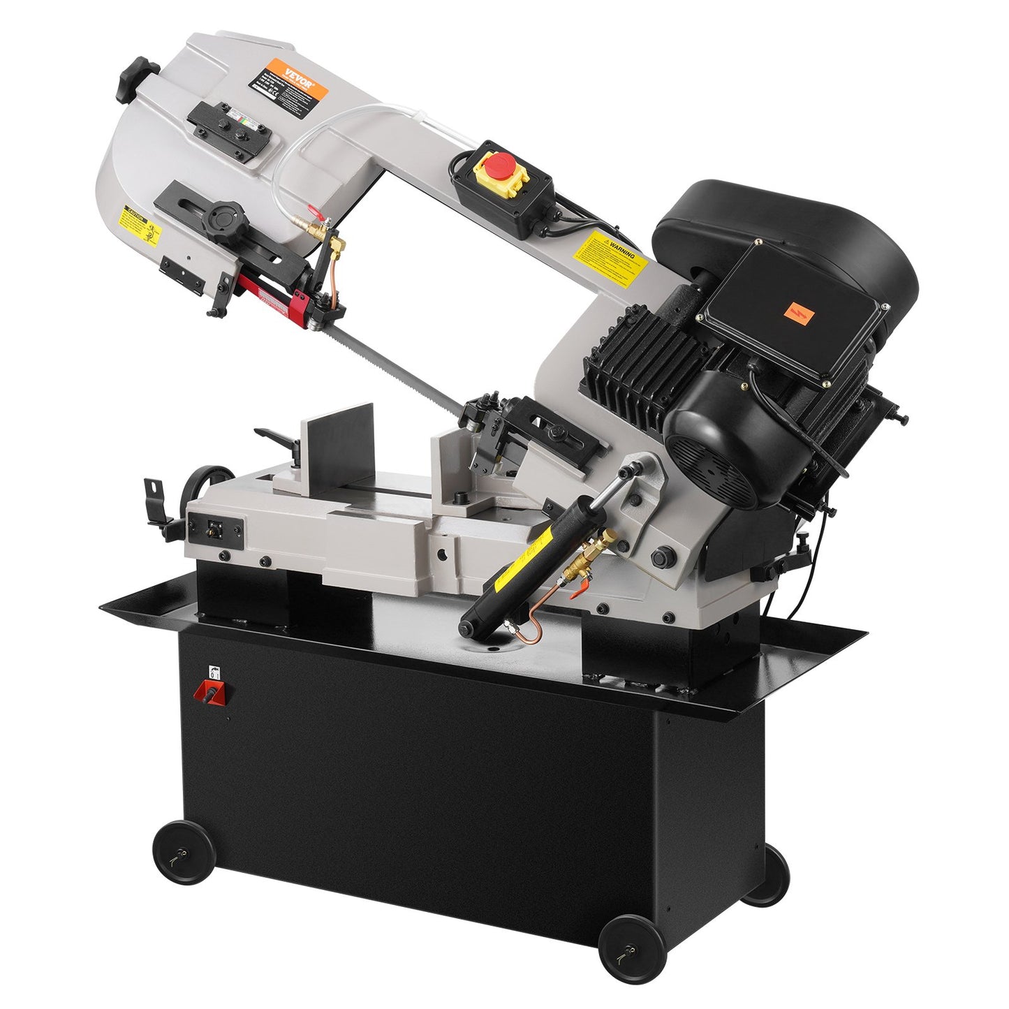 Metal Horizontal Band Saw 7 x 12 Inch 1.1KW Variable Speed Band Saw 220V