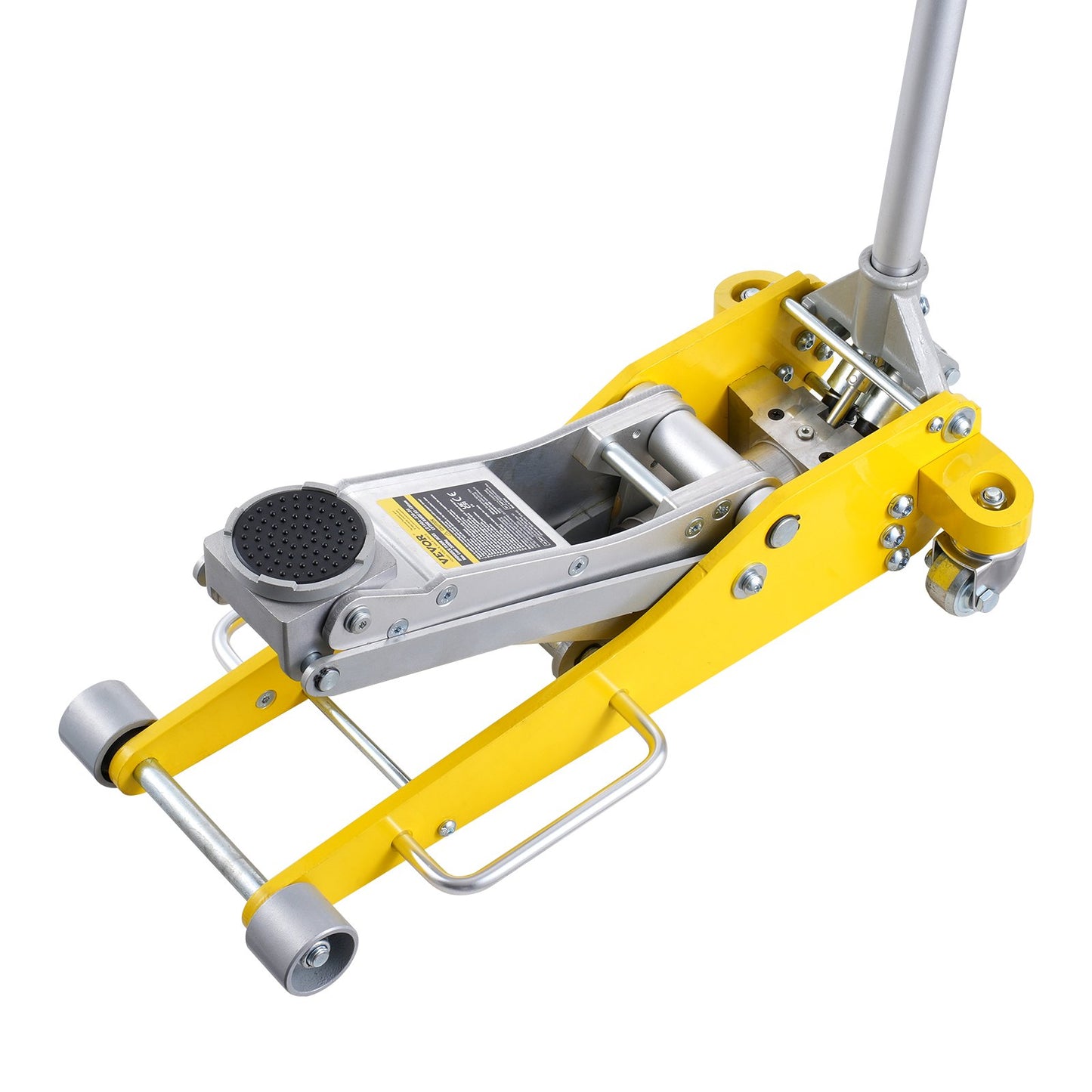 Low Profile Golvjack 3 Ton Heavy Duty Dual Piston Rapid Pump