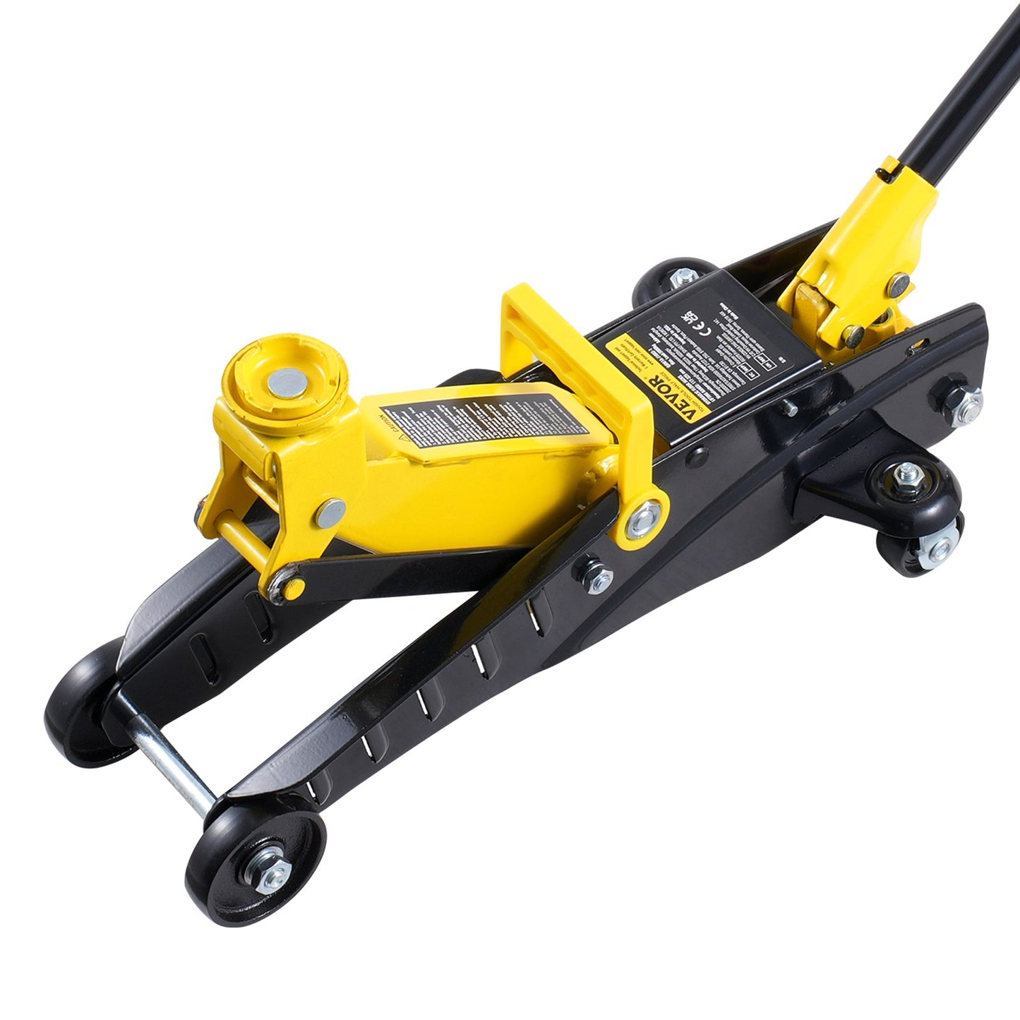 Low Profile Golvjack 2 Ton Heavy Duty enkelkolvshydraulisk pump