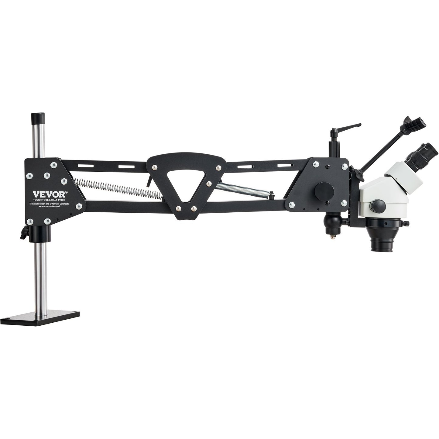 Multi-Directional Microscope with Spring Mount Ring Light 7X-45X Jewelry