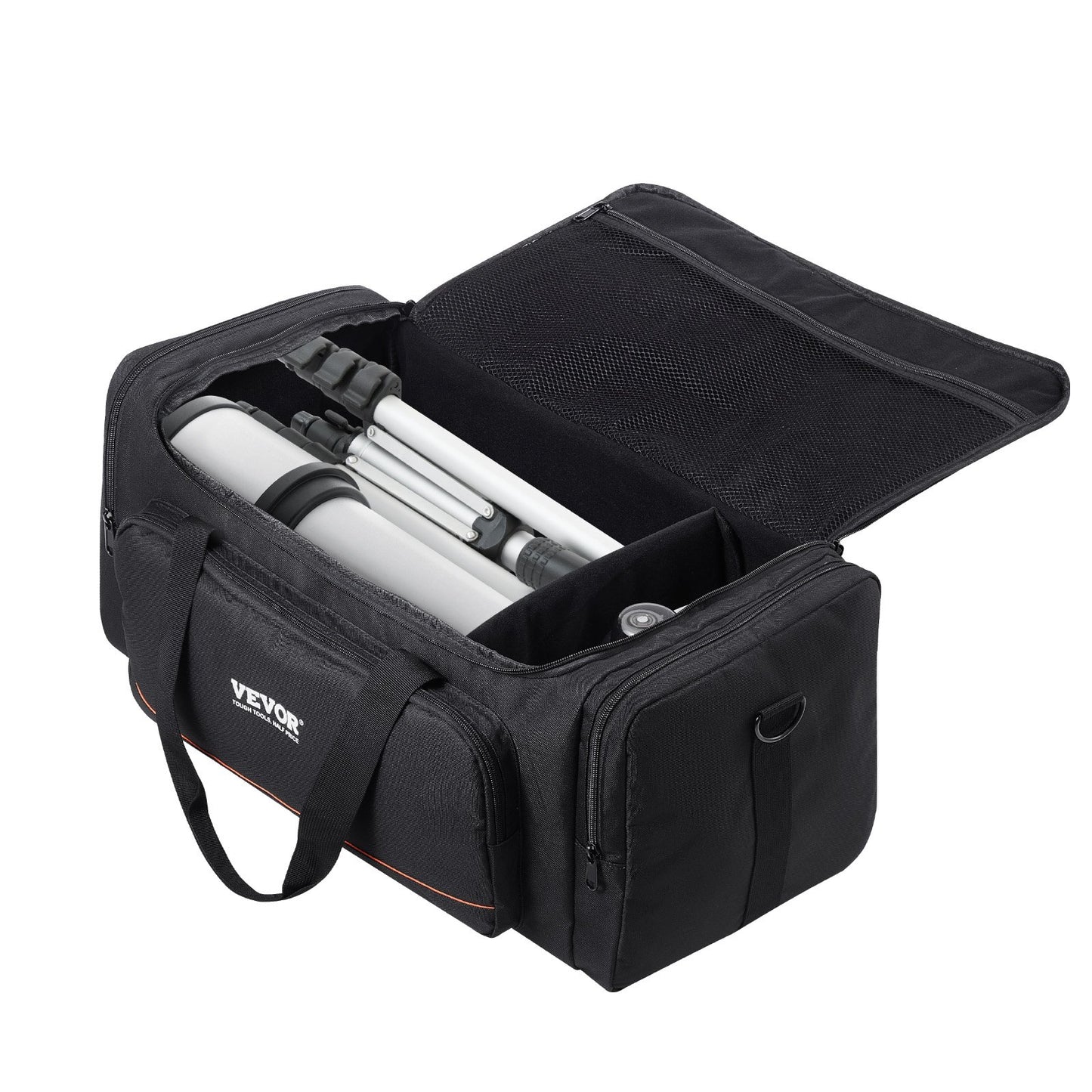 Teleskopfodral 560 mm multifunktionell stötdämpande teleskopförvaringsväska