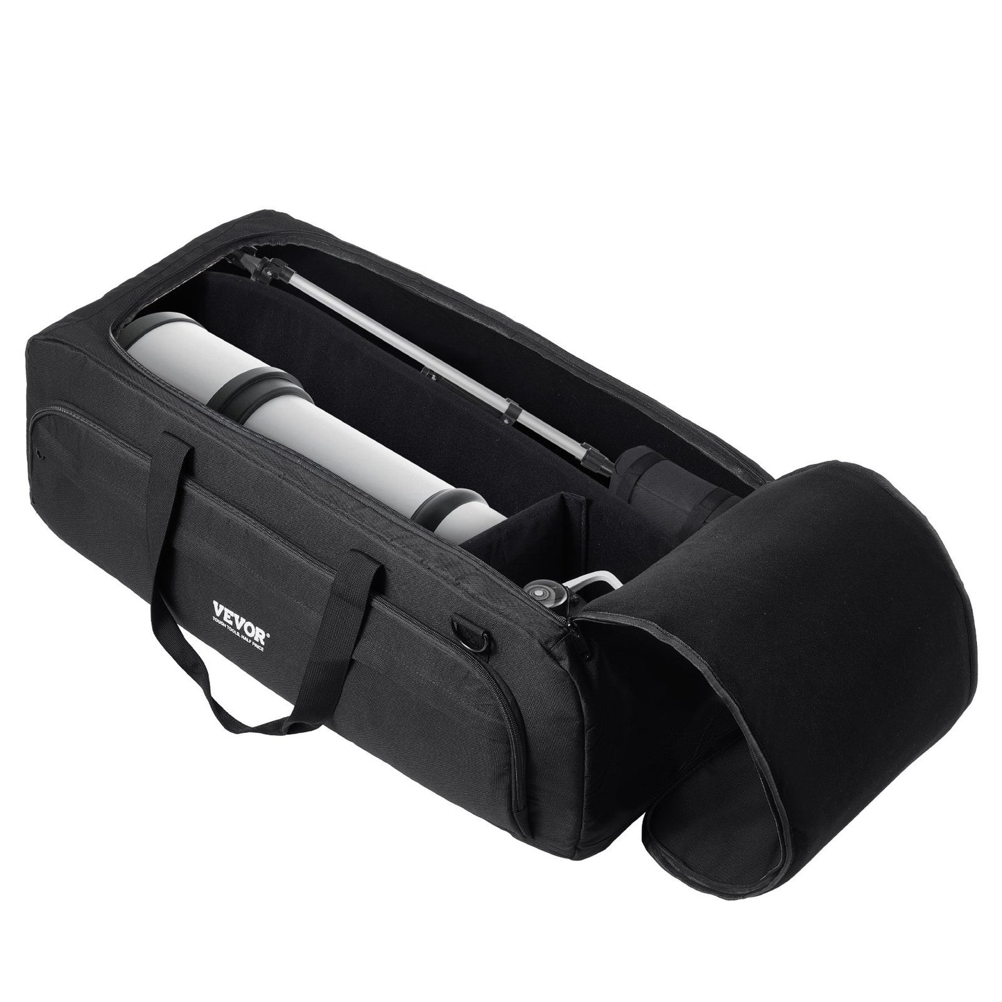 Teleskopfodral 770 mm multifunktionell stötdämpande teleskopförvaringsväska