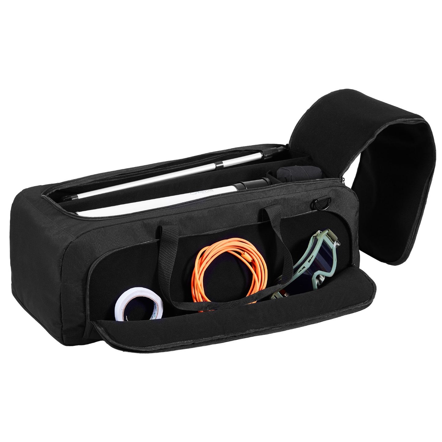 Teleskopfodral 770 mm multifunktionell stötdämpande teleskopförvaringsväska