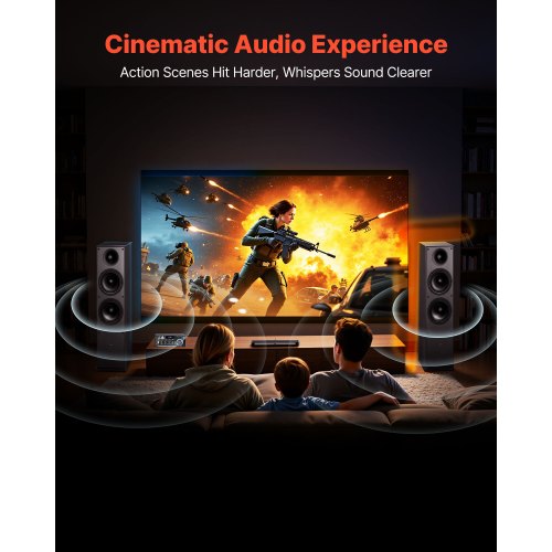 golvhögtalare, 2-vägs golvhögtalare med 25,4 mm diskant, dubbla 165,1 mm bashögtalare, 400 W topp, frekvensgång 65 Hz–20 kHz, hållbart MDF-hölje, för hemmaljud, par |  EU