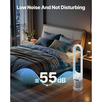 40" oscillerande tornfläkt 8 timmar timer 15.4ft/s hastighet med fjärrkontroll |  EU