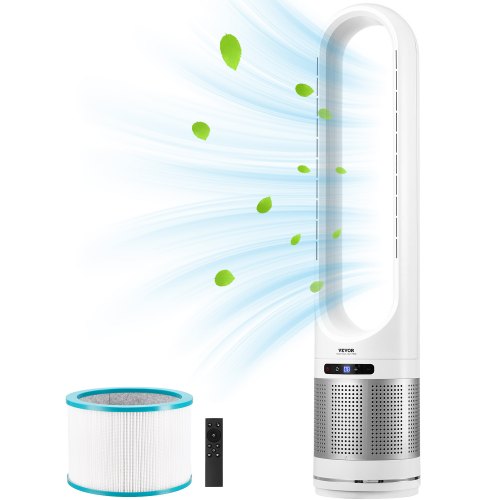 40" oscillerande tornfläkt 8 timmar timer 15.4ft/s hastighet med fjärrkontroll |  EU