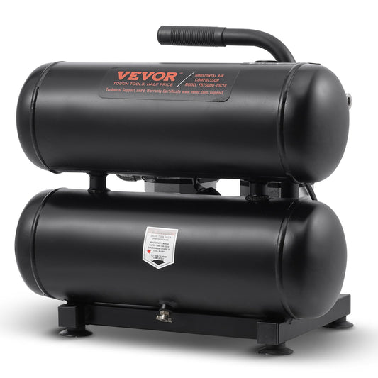 Luftkompressor Kompakt Bärbar Oljefri Kompressor 4,6 Gallon 90 PSI