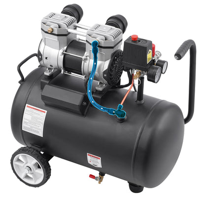 Luftkompressor Kompakt Bärbar Oljefri Kompressor 8 Gallon 90 PSI