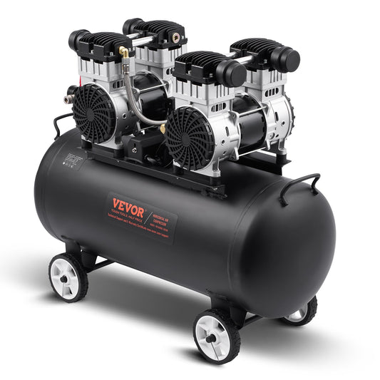 Luftkompressor Kompakt Bärbar Oljefri Kompressor 20 Gallon 90 PSI