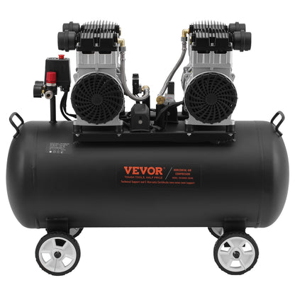 Luftkompressor Kompakt Bärbar Oljefri Kompressor 20 Gallon 90 PSI