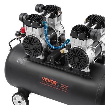 Luftkompressor Kompakt Bärbar Oljefri Kompressor 20 Gallon 90 PSI