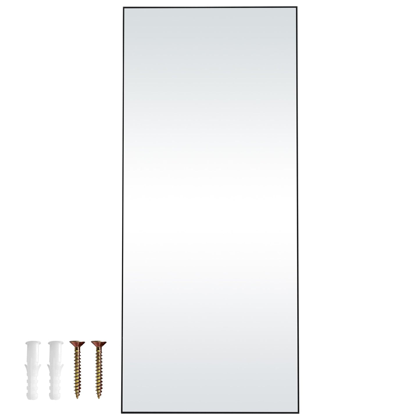 Full Length Floor Mirror 71'' x 31'' Freestanding Wall Mounted Tempered