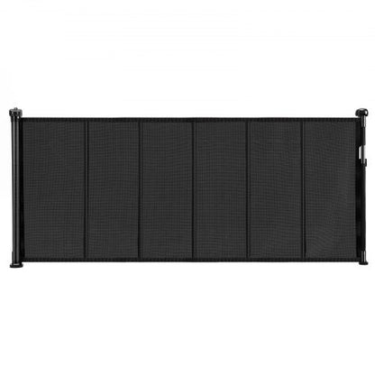 Infällbar Barngrind 870 mm Hög Utdragbar till 1800 mm Bredd Barn Husdjur Svart |  EU