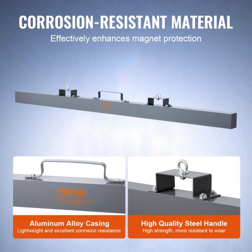 84 tum hängande magnet magnetisk sopmaskin 120 kg lyftmagnet för gaffeltruck |  EU