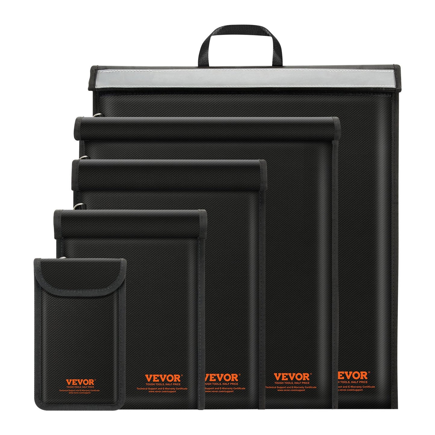 Faraday Bag 4-pack signalblockerande hållare för bärbar dator Tablet Phone Radio XL