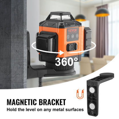 Laser Level 100ft Green Cross Line Self-Leveling High Accuracy Measurement