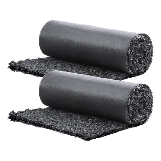 Rubber Mulch Roll for Landscaping 96 x 22 Inch Rubber Mulch Mat Pathway