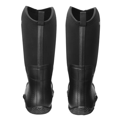 Rubber Boots Men Safety Shoes Steel Toe Work Rain Boots Size 11 US