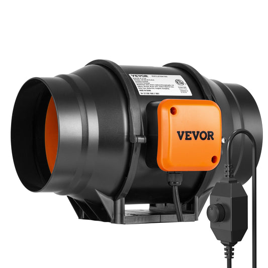 152,4 mm inline kanalfläkt HVAC avgasfläktsats AC variabel hastighetskontroll