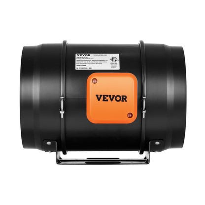 203,2 mm inline kanalfläkt HVAC avgasfläktsats AC variabel hastighetskontroll