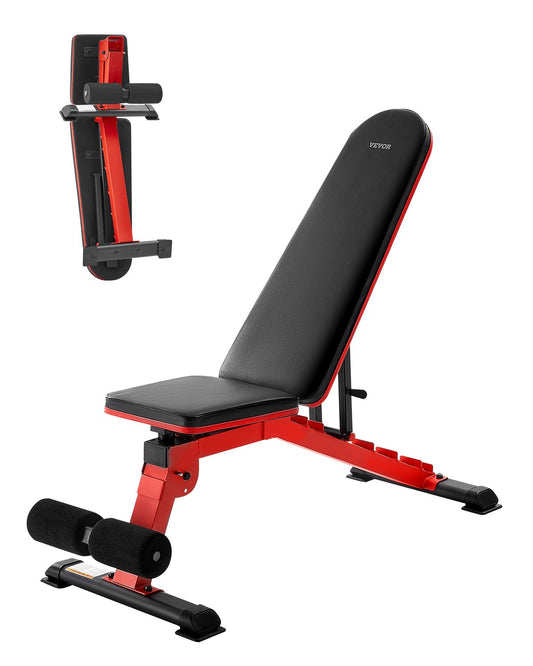 Hantelbank Sit-Up-Bank Home Gym Krafttraining verstellbar faltbar