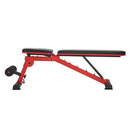 Hantelbank Sit-Up-Bank Home Gym Krafttraining verstellbar faltbar