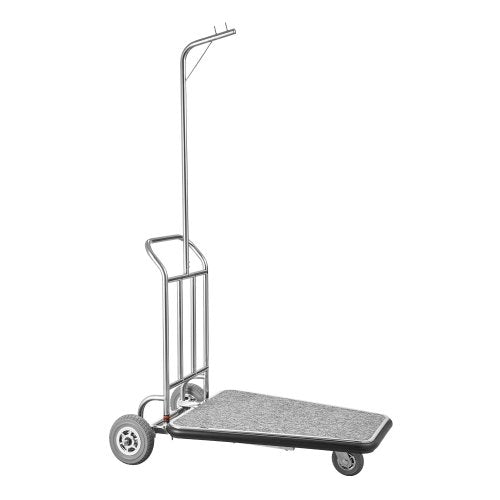 Bagagevagn 600 LBS 3 hjul Rostfritt stål Finish Bellman's Cart |  EU