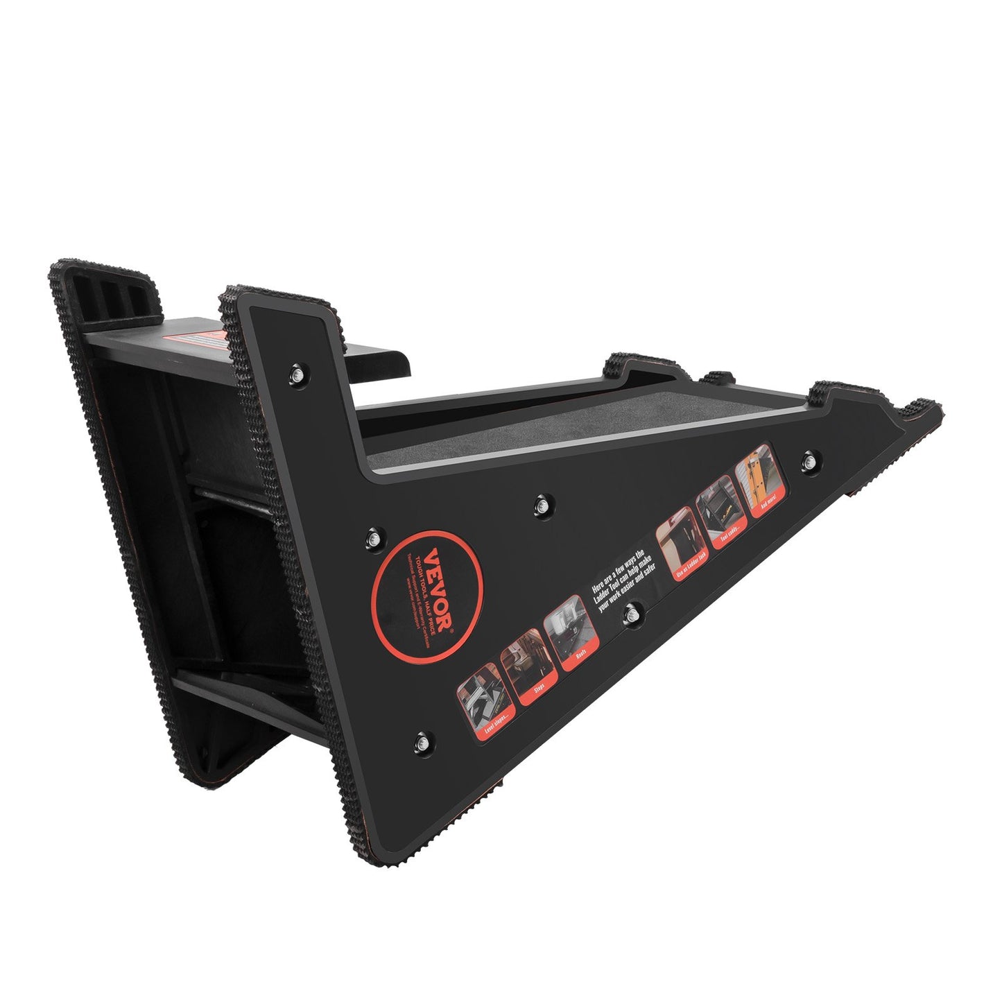Ladder Levler 380lbs Load PP Leveling Tool med förvaring för ojämn mark