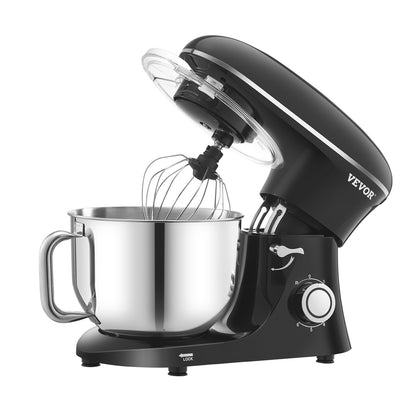 Stand Mixer 6 Quarts elektrisk degmixer 1400W 6 + P Speeds Matvisp